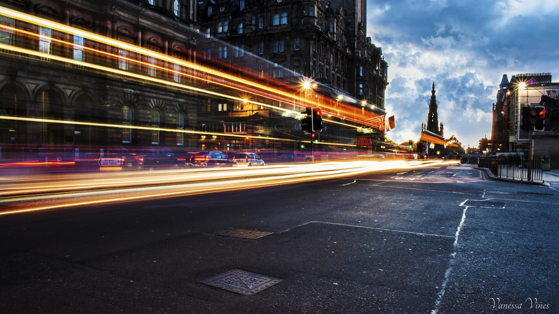 long exposure in Princess St